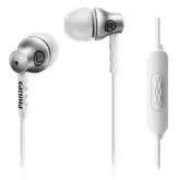 FONE PHILIPS HE-8105BK 3.5MM 1.2M MICROFONE-SILVER