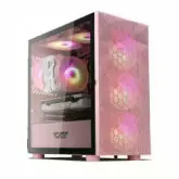 Gabinete Gamer Aigo DarkFlash DLM 21 Mesh - Rosa