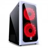 GABINETE GAMER PCYES VENUS - BRANCO COM LED RGB (29192)
