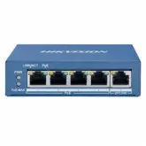 Hub Switch Hik vision DS-3E0505P-E 4 Portas Gigabit 4POE 1000Mbps - Azul