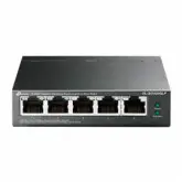 Hub Switch Tp-Link Tl-Sg1005Lp 5 Portas Gigabit 4Poe+ 1000Mbps - Cinza