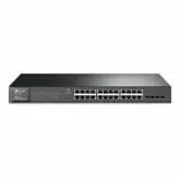 Hub Switch Tp-Link Tl-Sg2428P 24 Portas Gigabit Poe+4Sfp 1000Mbps - Cinza
