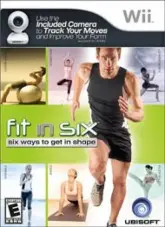JOGO FIT IN SIX COM CAMERA WII