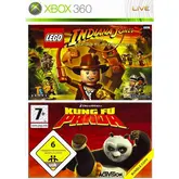 JOGO LEGO INDIANA JONES + KUNG FU PANDA XBOX 360