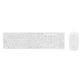 Kit Teclado e Mouse MTEK KM-5197W sem Fio - Branco