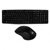 Kit Teclado e Mouse MTEK KM-5239 Sem Fio Português - Preto