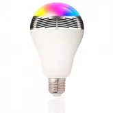 LAMPADA DE AUDIO QUANTA QTLAB1 BLUETOOTH / MP3 - BRANCO