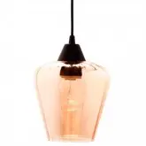 LUMINARIA PENDENTE TASCHIBRA LAYLA - CANELADO CONHAQUE