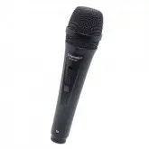 MICROFONE ECOPOWER EP-M105 COM FIO - PRETO