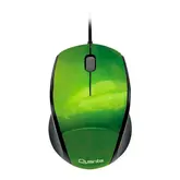 MOUSE QUANTA MS-700 VERDE E PRETO