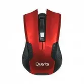 MOUSE QUANTA QTMSW-1001 OPTICO WIRELESS VERMELHO