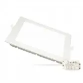 PAINEL LED SLIM QUADRADO QUANTA QTRAQEEM12 12W / 840 LUMENS / BIVOLT-BRANCO