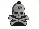 PENDRIVE CAVEIRA PERIGO 4GB