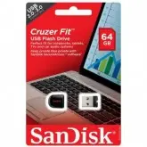 PENDRIVE SANDISK Z33 CRUZER FIT 64GB