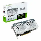 Placa de Vídeo Asus Dual OC Edition NVIDIA GeForce RTX 4060Ti White 8GB GDDR6 - 90YV0J42-M0NA00