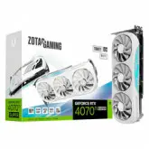 Placa de Vídeo Zotac Super Trinity OC White Edition NVIDIA GeForce RTX 4070Ti 16GB GDDR6X RGB - ZT-D40730Q-10P