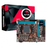 Placa Mãe Afox A68 A68-MA2 2 x DDR3 Socket FM2/FM2+ Chipset A68 Micro ATX