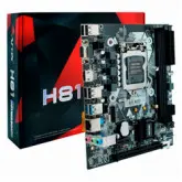 Placa Mãe Afox IH81-MA2-V6 DDR3 Socket LGA 1150 Chipset Intel H81 Micro ATX (Caixa Danificada)
