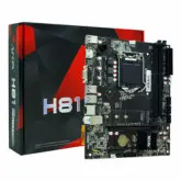 Placa Mãe Afox IH81-MA5-V4 Socket LGA 1150 Chipset Intel H81 DDR3 Micro ATX
