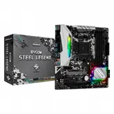 Placa Mãe Asrock B450M Steel Legend DDR4 Socket AM4 Chipset AMD B450 Micro ATX