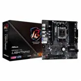 Placa Mãe Asrock B650M Pg Lightning Ddr5 Socket Am5 Chipset Amd B650 Micro Atx
