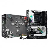 Placa Mãe ASRock X570 Steel Legend WiFi ax Socket AM4 Chipset AMD X570 DDR4 ATX