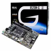 Placa Mãe Goline A520M-G DDR4 Socket AM4 Chipset AMD A520 Micro ATX (1 Ano de Garantia)