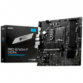 Placa Mãe MSI B760M-P Pro DDR4 Socket LGA 1700 Chipset Intel B760 Micro ATX
