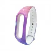 PULSEIRA PARA RELOGIO XIAOMI ROSA COM ROXO