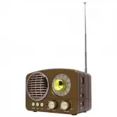 RADIO ECOPOWER EP-F202 BLUETOOTH / CARTAO SD / AM E FM - DOURADO