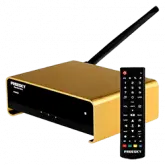 Receptor Freesky Eternity Rock Full HD Wi-Fi - Dourado