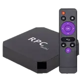 Receptor Sate Tv Box Rpc Mini 8K 128Gb 16Gb Ram Wi-Fi - Preto