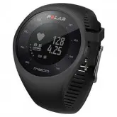 RELOGIO CARDIACO POLAR M200-90061199P COM GPS E BLUETOOTH PRETO + PULSEIRA BRANCA