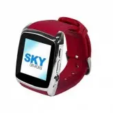 RELOGIO SKY WATCH ANDROID IOS VERMELHO