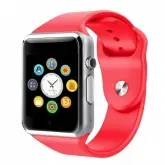 RELOGIO SMARTWATCH A1 VERMELHO COM PRATA