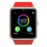 RELOGIO SMARTWATCH GT08 TOUCH VERMELHO ROSE
