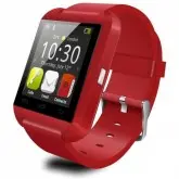 RELOGIO SMARTWATCH U8 TOUCH BLUETOOTH VERMELHO