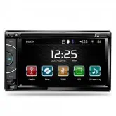 REPRODUTOR DVD MULTIMIDIA QUANTA QTRMT62 USB / BLUETOOTH / CARTAO SD / MP3 / TELA TOUCH 6.2equot;