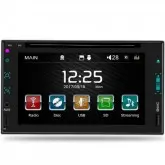 REPRODUTOR DVD MULTIMIDIA QUANTA QTRMT63 USB / BLUETOOTH / CARTAO SD / MP3 / TELA TOUCH 6.2equot;