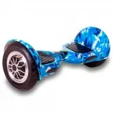 SCOOTER ELETRICO SMART BALANCE 10equot; COM BLUETOOTH AZUL MILITAR