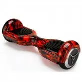 SCOOTER ELETRICO SMART BALANCE 6.5 BLUETOOTH VERMELHO FOGO