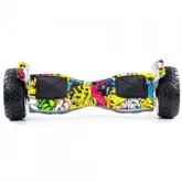 SCOOTER ELETRICO SMART BALANCE 8.5equot; OFF ROAD COM BLUETOOTH CONTROLE E BOLSA AMARELO