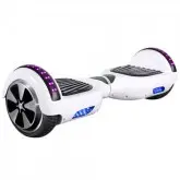 SCOOTER ELETRICO SMART BALANCE FOSTON FS-3030S 6.5equot; COM LED E BLUETOOTH - BRANCO