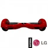SCOOTER ELETRICO SMART BALANCE PRO MOUNTAIN PM-01 6.5equot; COMPLETO E BATERIA LG - VERMELHO