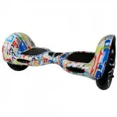 SCOOTER ELETRICO SMART BALANCE PRO MOUNTAIN PM-08 10equot; COM BLUETOOTH E BOLSA - BRANCO GRAFITE