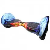 SCOOTER ELETRICO SMART BALANCE PRO MOUNTAIN PM-08 10equot; COM BLUETOOTH E BOLSA - ICE AND FLAME