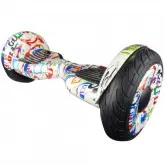 SCOOTER ELETRICO SMART BALANCE PRO MOUNTAIN PM-12 10equot; COM BLUETOOTH E BOLSA - BRANCO GRAFITE