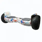 SCOOTER ELETRICO SMART BALANCE PROMONTAIN 8.5equot; OFF ROAD PM-20 COM BLUETOOTH E BOLSA - BRANCO GRAFITE