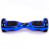 SCOOTER ELETRICO SMART BALANCE STARWHELL CHROME 6.5equot; COM BLUETOOTH E BOLSA AZUL