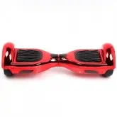SCOOTER ELETRICO SMART BALANCE STARWHELL CHROME 6.5equot; COM BLUETOOTH E BOLSA VERMELHO